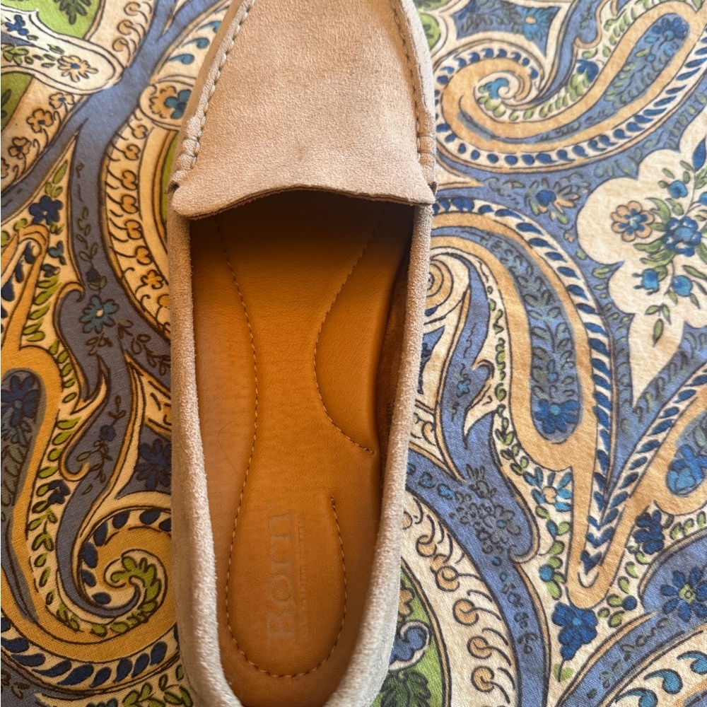 Born Beige Suede Women’s Loafer